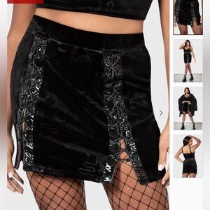 NWT Killstar Mini Skirt
